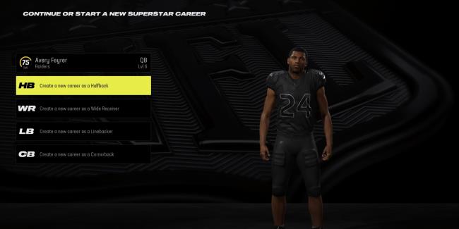 choose Superstar position Madden 24